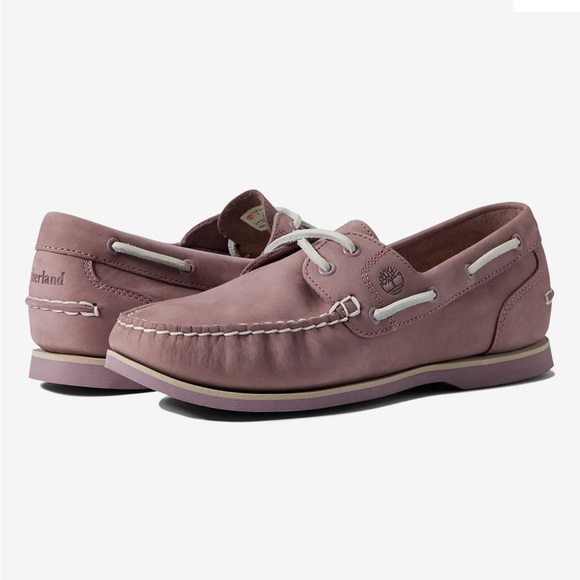 Timberland- Classic Boat Amherst 2-Eye Boat Shoe- size 10B color Grape S… - Picture 1 of 10